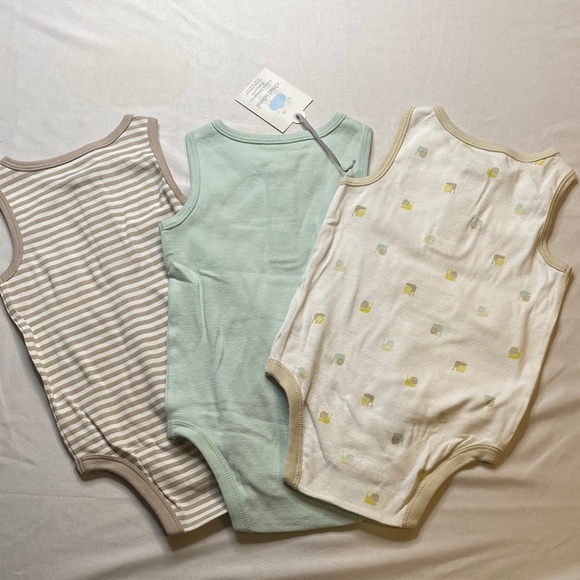 Cloud Island Sleeveless Bodysuits 3-Pack - Picture 9 of 10